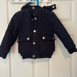 Burberry Kids Quilted Puffer Jacket - Black
